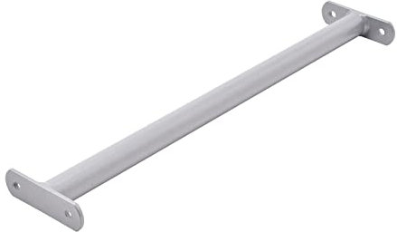 TRIBECCO Reckstange 60 cm Grau – Turnstange aus Stahl zur Befestigung an Schaukel, Klettergerüst oder Spielplatz – ideal für Kinder, Gymnastik und Outdoor-Aktivitäten