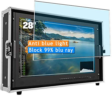 Vaxson 2 Stück Anti Blaulicht Schutzfolie kompatibel mit CAME-TV 4K-BM280S 28 Display Bluelight folie folien Displayschutzfolie （ nicht Panzer Schutz Glas folie SchutzGlas nicht PanzerGlas ） Neue