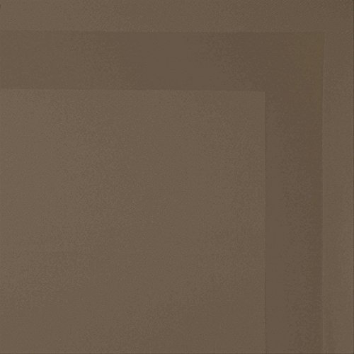 6er-Pack Stoffserviette Vollzwirn Damast mit Atlaskante, 50 x 50 cm, 100% Baumwolle, waschbar, Kochfest bei 95°C (Mocca)