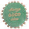 Mr Wonderful - Embroided Cushion - Always Good Vibes