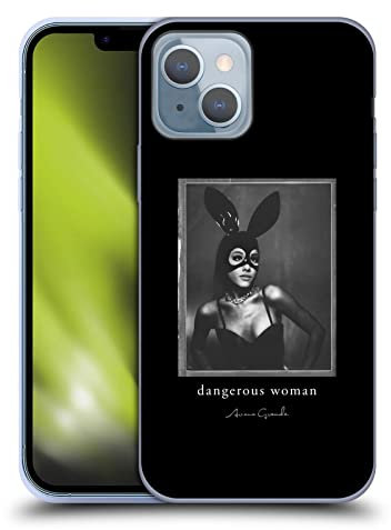 Head Case Designs Licenciado Oficialmente Ariana Grande Conejito Dangerous Woman Caso Funda de Gel Suave Compatible con Apple iPhone 14
