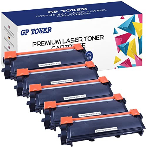 5X Toner XL Kompatibel mit Brother TN-2320 Brother MFC-L2700DN HL-L2300D HL-L2360DN HL-L2340DW DCP-L2500D DCP-L2520DW DCP-L2540DN MFC-L2720DW (5X Schwarz)