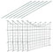 Cecaylie Lot de 10 clôtures de jardin en métal - 12 balustrades fixes - Clôtures de jardin - Clôture en treillis - Longueur : 7,5 m - Vert…