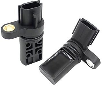Sensore 2 Pezzi Albero A Camme E Sensore Albero Motore per Nissan per Micra K12 CK12E CG10DE CG12DE CR12DE CR14DE CGA3DE 237314M505 237316J966 Sensore Posizione Albero a camme