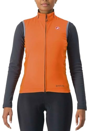 CASTELLI 4522546-857 PERFETTO RoS 2 W V. Jacket Damen RED ORANGE Größe S