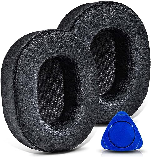 Transtek WH 1000XM5 Ohrpolster für WH-1000XM5 (WH1000XM5) von Transtek, Ersatz-Ohrpolster mit hochdichtem geräuschisolierendem Schaumstoff, zusätzliche Dicke, Velours