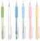 Papierschneidestift,6 Stück Schneidestift Cutter Stift, Papierschneider Messer Stift, Bastelmesser Cartoon Pattern Student Allzweckmesser Stift für Schüler DIY Art Work Cutting