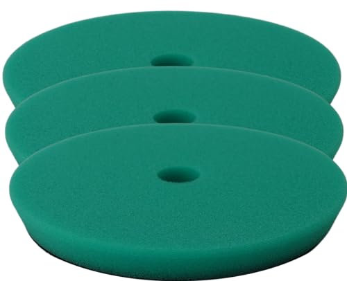 ADVANTUSE - Polierpads Polierschwämme Poliersets für Exzenter- und Rotationspoliermaschine (3x Heavy Cut Pad 125mm)