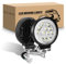 RIGIDON LED Arbeitsscheinwerfer, 2Pcs 4 Zoll 36W Runde LED Zusatzscheinwerfer 12V 24V Weißer Bernstein Strahler Offroad Scheinwerfer Rückfahrscheinwerfer für 4x4 Auto traktor LKW Nebelscheinwerfer