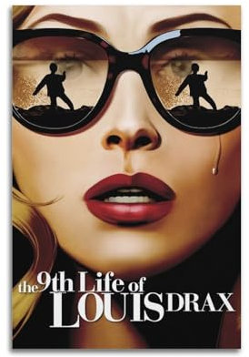 karn Poster The 9th Life of Louis Drax, Wandkunst, Leinwandposter, Raumdekor, 30 x 45 cm, ungerahmter Stil