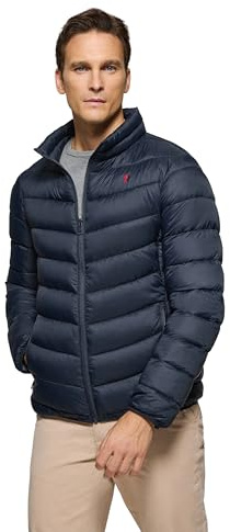 Polo Club Steppjacke Leichte Herren Übergangasjacke mit Taschen - Fleecejacke