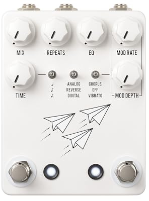 JHS Pedals Flight Delay White - Effect for Guitars
