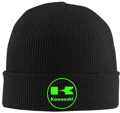 EIILHUED KLR Motorrad Logo Hüte Herbst Skullies Mützen Ski Motorrad Kappe Männer Frauen Acryl Strickmützen