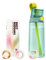 Generic - Mini Sipper - Air up Bottle - 600ml - Green - 3 Pods - Sports, Outdoor Activities, On-the-go Use - Reusable - Plastic - 6.5cm W x 20cm H - 2 Count - Dishwasher Safe
