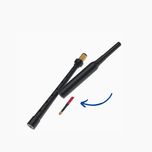Practice Chanter by McCallum Bagpipes in Scotland – Junior Length (Reed included) Ideal for Beginners to Advanced Players with Smaller Hands, True Tone, Durable Material