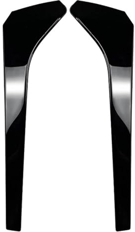 Für VW Für Tiguan Für MK2 Für R Line 2017 2018 2019 2020 2021 2022 2023 Auto Heckscheibenspoiler Seitenflügelabdeckung Verkleidung Auto Heckscheibe Spoiler Wing(Glossy Black)