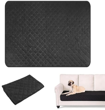 mimzemamz Hundedecke Wasserdicht, Sofadecke Hund Waschbar, Wendedecke Hunde Decke, Outdoor für GroßEund Kleine Hunde, wasserdichte Hundedecke für Sofa Couch Bett Unterwegs, Schwarz