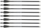 SHARROW 12 x Armbrustpfeile 20 Zoll Carbonpfeile Armbrustbolzen Bolzen für Armbrust (Schwarz)