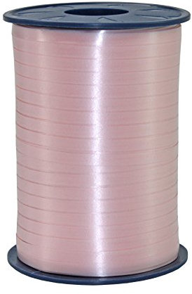 C.E. Pattberg AMERICA Ruban Cadeau rose tendre (rose), 250 m de Bolduc pour Emballage, Bolduc Largeur 10 mm, Accessoire de Décoration & Bricolage DIY, Ruban Décoratif pour Présents, en Toute Occasion