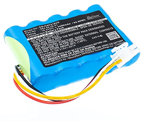 cellePhone Akku Li-Ion kompatibel mit Husqvarna Automower 310 315 - Gardena Sileno City 250 500 Sileno+ (Ersatz für 584 85 28-01) - 3400 mAh