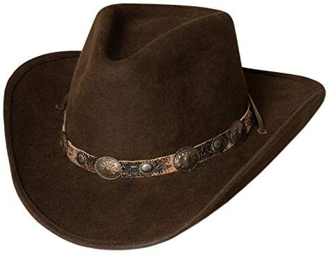 STARS & STRIPES Western Filzhut EL Dorado (61 cm) Braun
