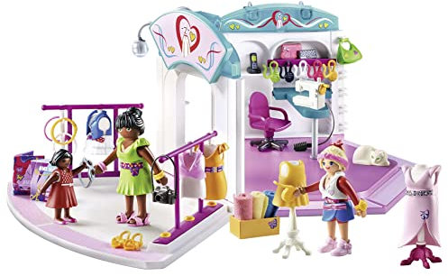 PLAYMOBIL City Life 70590 Fashion Design Studio, Für Kinder von 5-12 Jahren