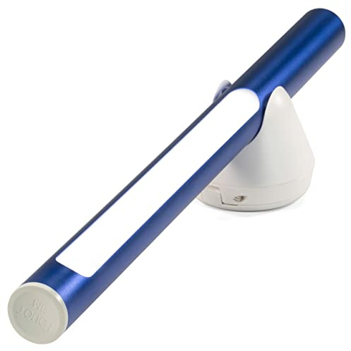 SONLEX Stablampe Campinglaterne blau 30 cm 42 LED Taschenlampe wasserdicht multifunktionale Leuchte Alu dimmbar diverse Lichtfarben Batteriefunktion
