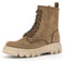 Gabor Damen Combat Boots, Frauen Stiefeletten,Wechselfußbett,Best Fitting,uebergangsstiefel,schnürstiefel,warm,nut (Panna),38.5 EU / 5.5 UK
