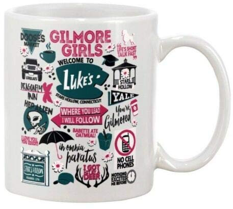Apular Gilmore Keramik-Kaffeetasse mit Aufschrift Girls Inforgraphic, originelle Tasse, Jahrestag, Geburtstag, Weihnachten, Geschenke, Teetassen, Heimdekoration, 325 ml
