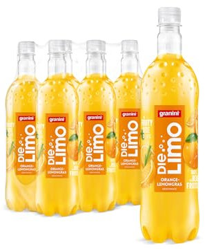 Die Limo von granini Orange-Lemongras (6x 1l), natürlich erfrischend, mit Geschmack aus echten Früchten, ohne Konservierungsstoffe, vegan