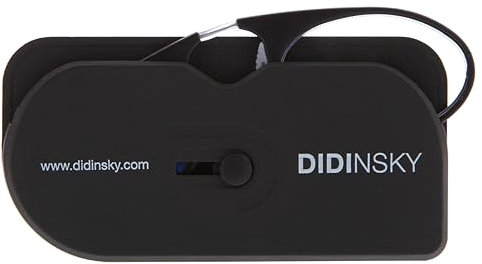 DIDINSKY - Lesebrille für Damen und Herren | Kompakt, Leicht, Randlos | Ideal für Reisen, Produkt-Etiketten Lesen | Unisex, Bequem | Mit Klebestreifen zur Befestigung. GraphiteBio +2.0 - ORSAY