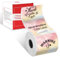 Phomemo M110 M120 M220 M221 M250 M150 M421 Etikettendrucker Thermo-Etiketten Runde Etiketten 50mm x 50mm für Preis, Adresse, Name, Logo, Barcode, Dankeskarte,Regenbogen Sternenhimmel Ettiketten 1Rolle
