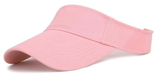 AJOHBM Kinder UV-Schutz Sonnenschild Visor 4-10 Jahre Mädchen Jungen Golf Visor Hut Sonnenblende Junior Sommerhut Tennis Kappe Schirmmütze Sonnenhut Sport Mütze Running Strand Visier Cap UPF 50+