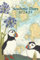 Puffins at Scilly academic mid year diary planner 2024/25 A5 - coastal nautical designs sewn onto old sea charts maps