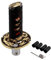 Schalthebel 10 cm Universal-Katana-Samurai-Schwert-Schaltknauf Manueller Schaltknauf Mit 4 Adaptern Passend Für Die Meisten Fahrzeuge(Black-Red)