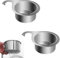 Jisrcha Panier en Acier Inoxydable en Forme de Cygne pour Évier, 2 Pièces Passoire Evier, Passoire Cuisine Inox de Cygne pour Cuisine Domestique, la Cuisine de Restaurant