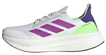 Adidas Men's Ultraboost 5X Running, Dash Grey/Purple Burst/Lime Burst, 9.5