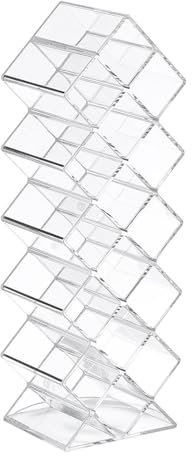Lippenstift-Halter - Kosmetik Organizer | Make-up Organizer | Lippenstift Organizer | Stapelbar 16 Slots Acryl Lippenstift Halter | Lippenstifte Tower Lipgloss Display Stand | Lipgloss