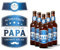 6 Stück Bier Flaschenetiketten Bester Papa Bierflaschen Sticker Weinflaschen Aufkleber Herren selbstklebend Etikett werdender Vater Geschenke für Männer Geburtstag Weihnachten Party