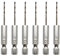 DEFIYEAR 6PCS Hex Shank Drill Bit Set - 1.5mm Drill Bits High-Speed Steel, Twist Drill Bit for Wood Metal Plastic, for Versatile Drilling in Various Applications (1.5mm)