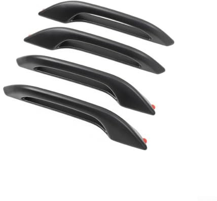 For Tesla Model 3/Y Weather Resistant Door Handle Covers (2017 2022) Stylish Matte Black Appearance (Matte black)