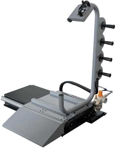 RebarTech Pneumatischer Radheber für Auswuchtmaschinen, 75 kg Tragkraft | Hebt schwere Räder auf Wellenhöhe; 8–10 bar Betriebsdruck für Pkw-, SUV-, Transporter- und Leicht-Lkw-Räder.