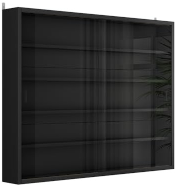 Vicco vitrine Murale Showla Noir