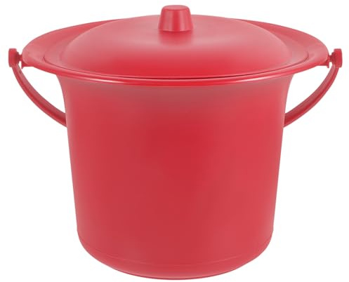 COOPHYA Crachoir Émaillé Portable Couvercle pour Urgences et Camping Pot de Chambre Pratique pour Adultes