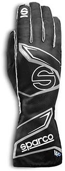 Sparco - Gants K Arrow+ WP - Imperméables pour Protection Contre la Pluie - Coutures extérieures pour Plus de Confort - Prise Ultra pour Un contrôle Optimal - Taille 12 - Noir