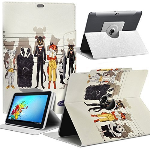 Karylax Schutzhülle Motiv MV04 Universal S für Tablet Samsung Galaxy Tab J