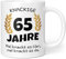 Knackige 65 Jahre Geburtstag | Geschenk zum 65. Geburtstag | Tasse mit lustigem Spruch Geschenkideen (Zum 65. Geburtstag)
