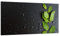 TMK - Copri piano cottura 90 x 52 cm copertura per piano cottura in vetroceramica 1 pezzo universale a induzione per piastre di cottura paraspruzzi tagliere in vetro temprato Nero Menta