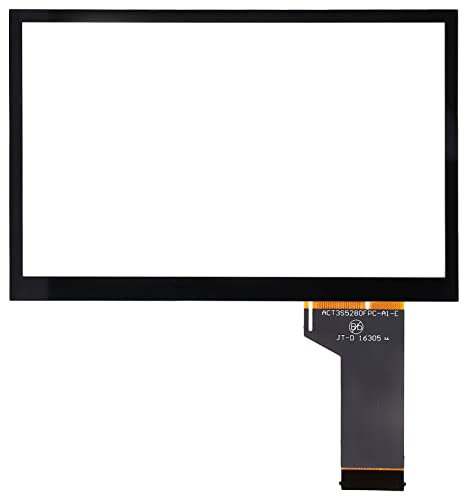 Akozon Touchscreen-Digitalisierer, TDO‑WVGA0633F00039 Auto-LCD-Touchscreen-Digitalisierer CD-DVD-Touchscreen-Auto-Display-Bildschirm Ersatz für MIB