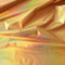 Holografische Folie, irisierend, Spandex, 2-Wege, dehnbar, 150 cm, Meterware (Gold)